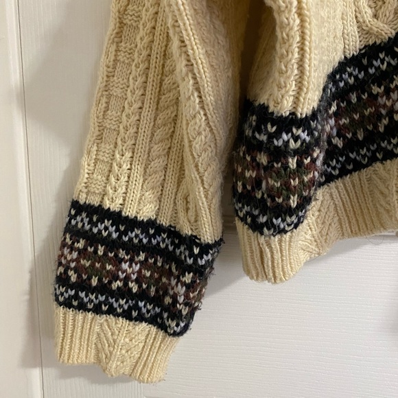 Zara Oversized Jacquard Cardigan - Picture 10 of 16